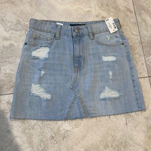 Aeropostale denim mini skirt